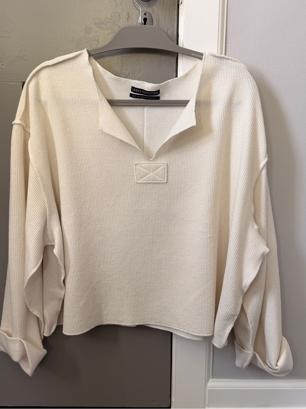 Urban Outfitters Jax Inside Out Notch Neck Top